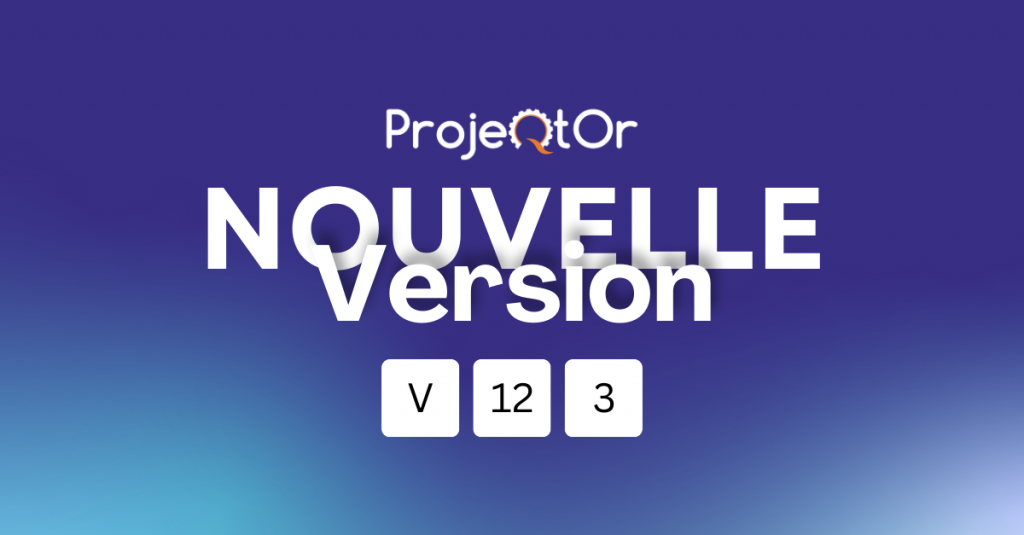 Les évolutions de la V12.3