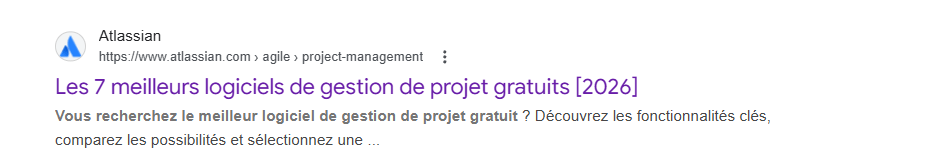 SEO Jira n'est pas gratuit